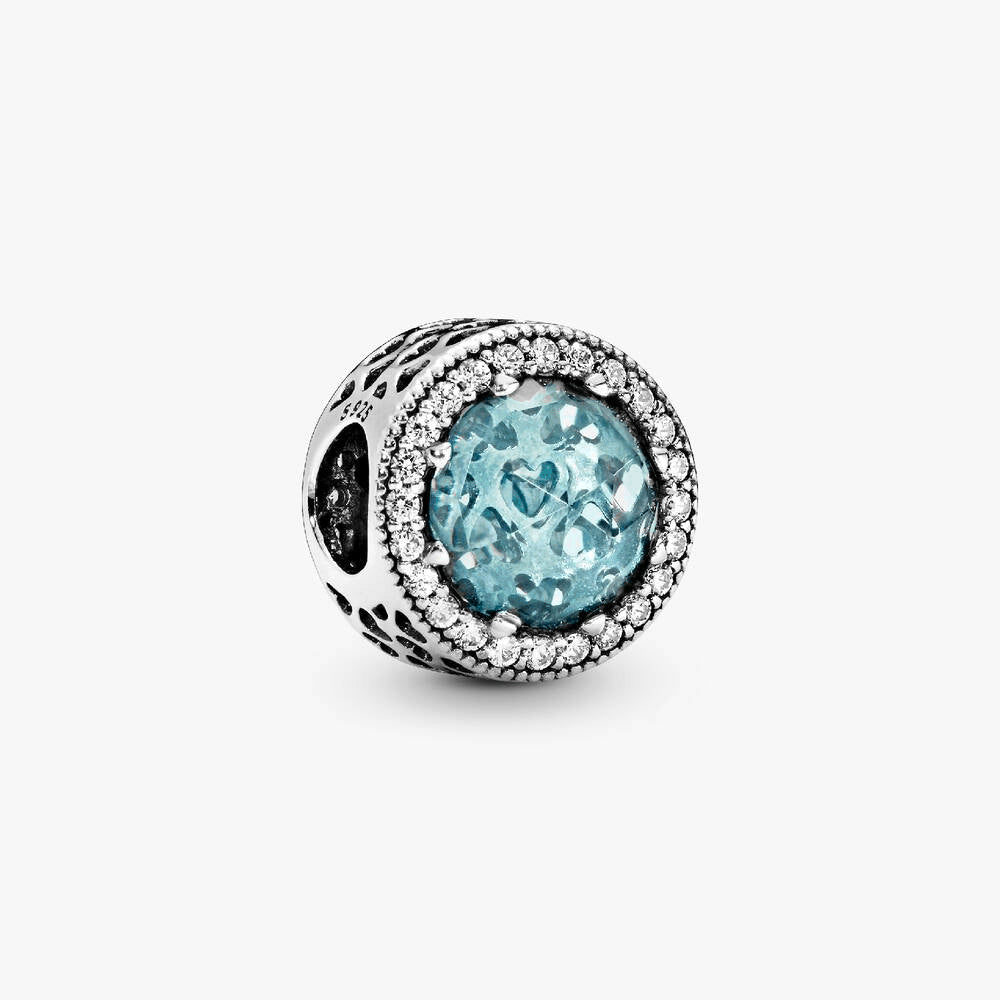 FINAL SALE - Sparkling Glacier Blue Charm