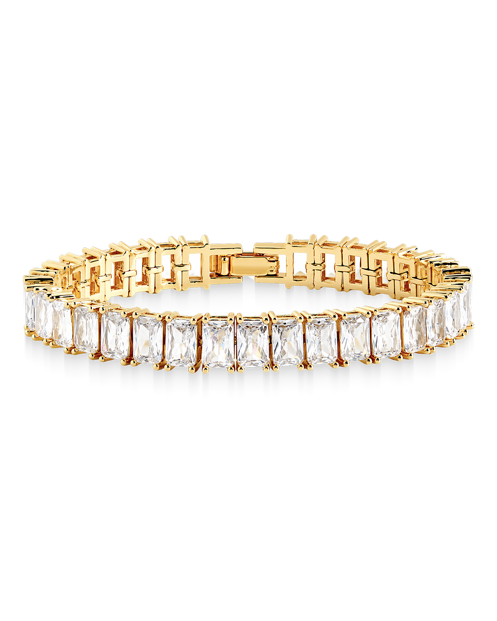 Marisol CZ Tennis Bracelet in Gold