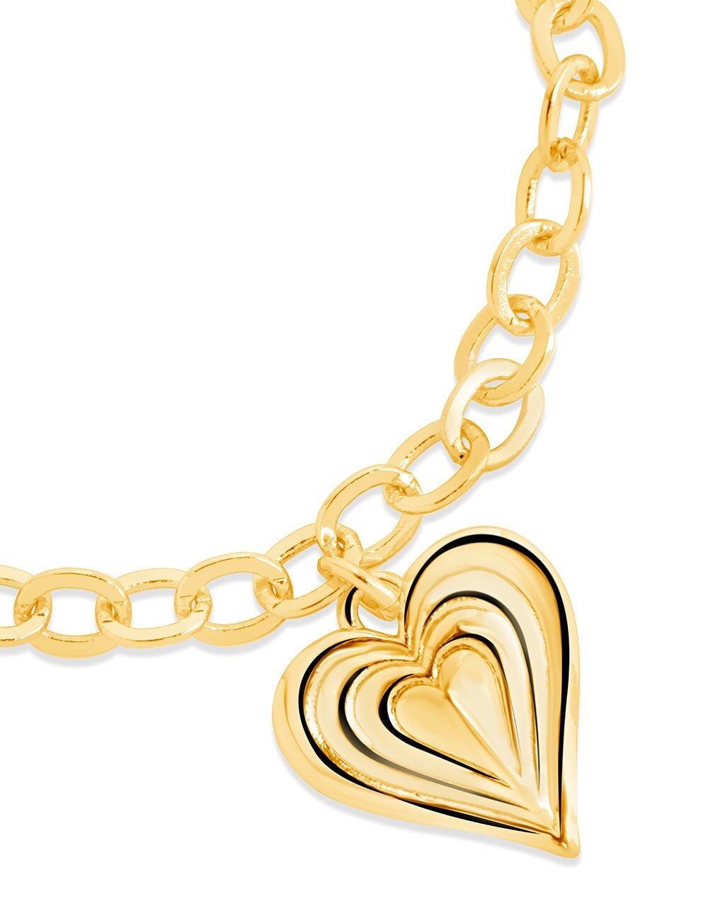 Beating Heart Charm Bracelet - view 3