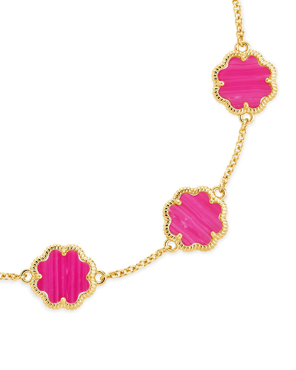 Rose Petal Station Bracelet - view 4