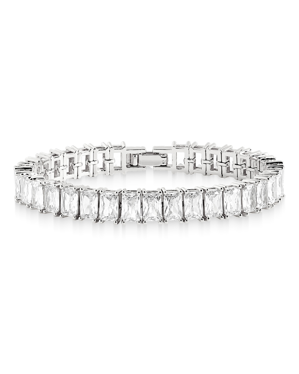 Marisol CZ Tennis Bracelet in Silver