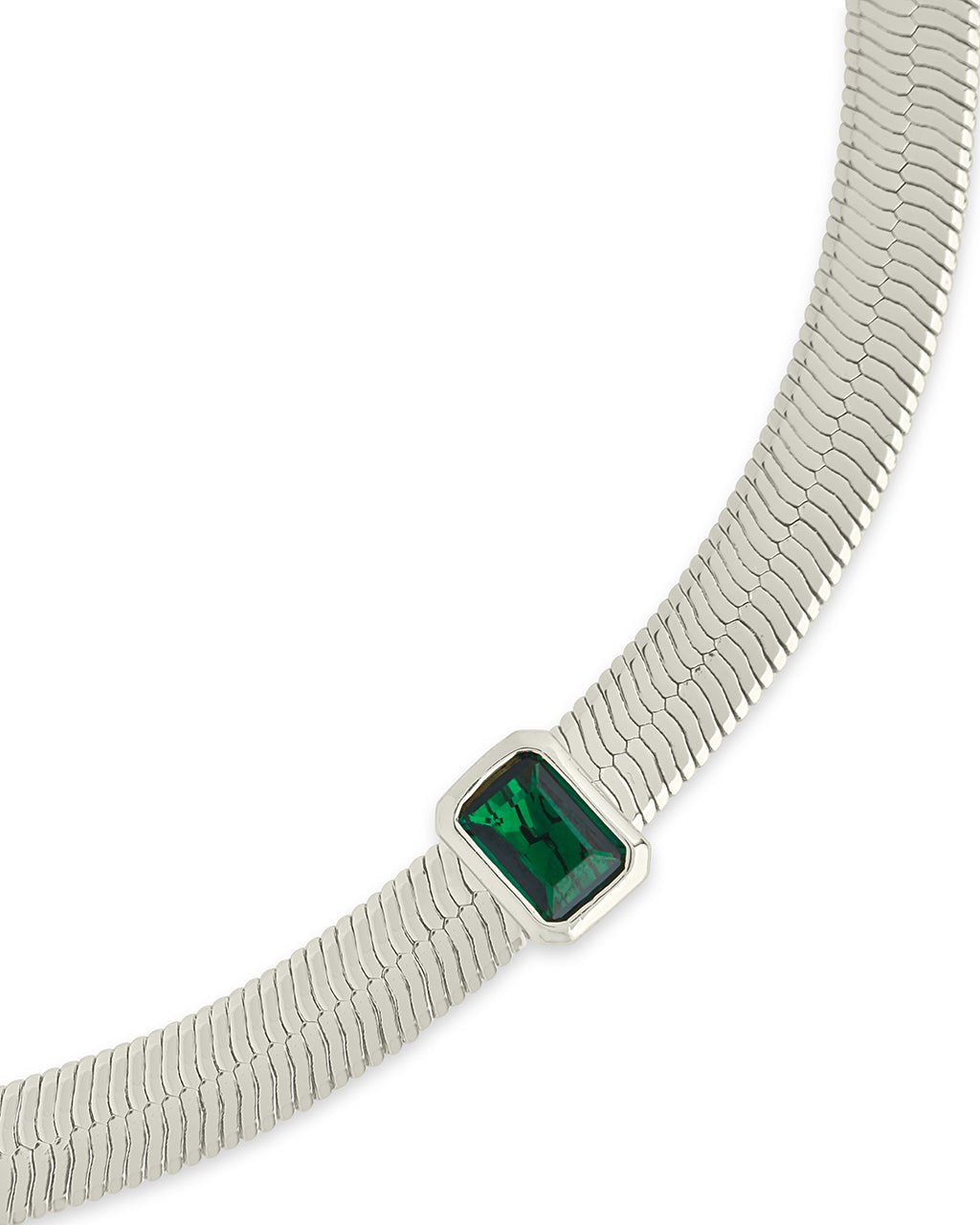Calder Station CZ Herringbone Bracelet - view 5