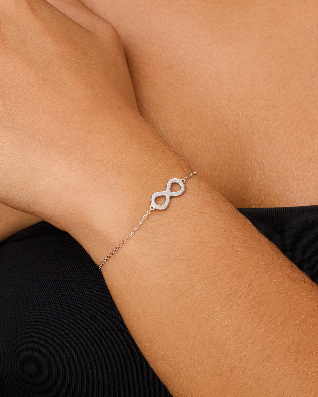 Delicate Infinity Bracelet - view 2