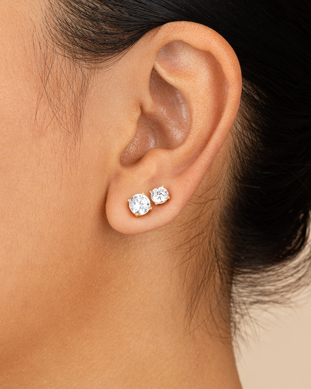 CZ Stud Earring Set - view 9