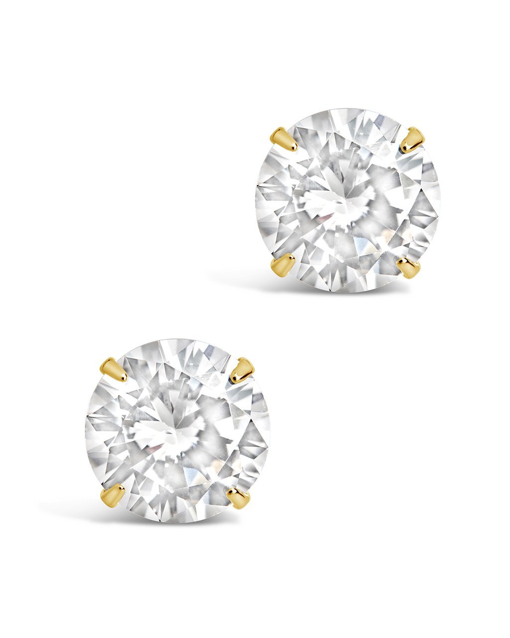 Everyday Essential CZ Studs in 4mm