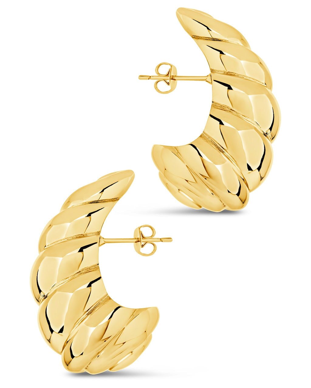 Bobine Statement Stud Earrings - view 10