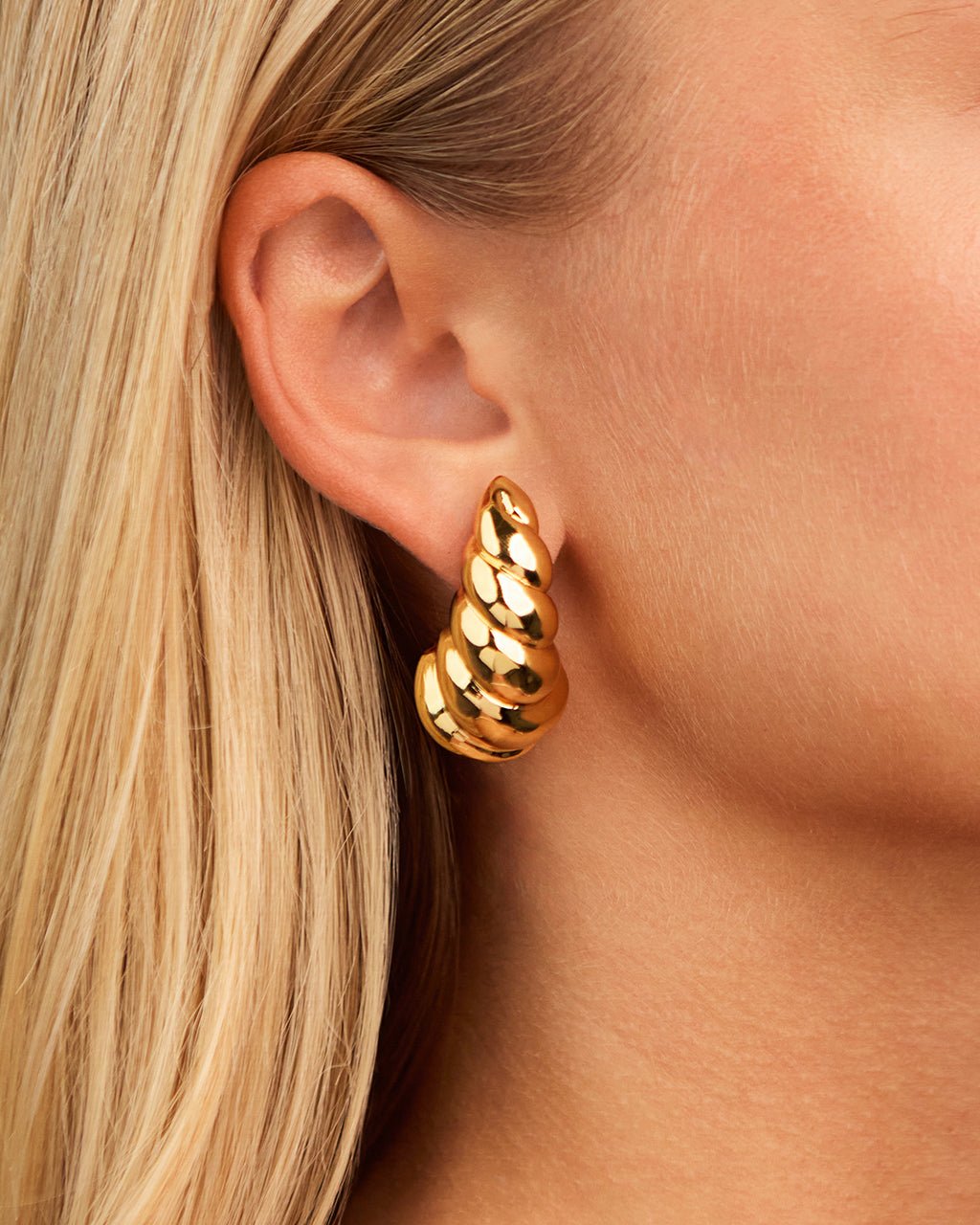 Bobine Statement Stud Earrings - view 7