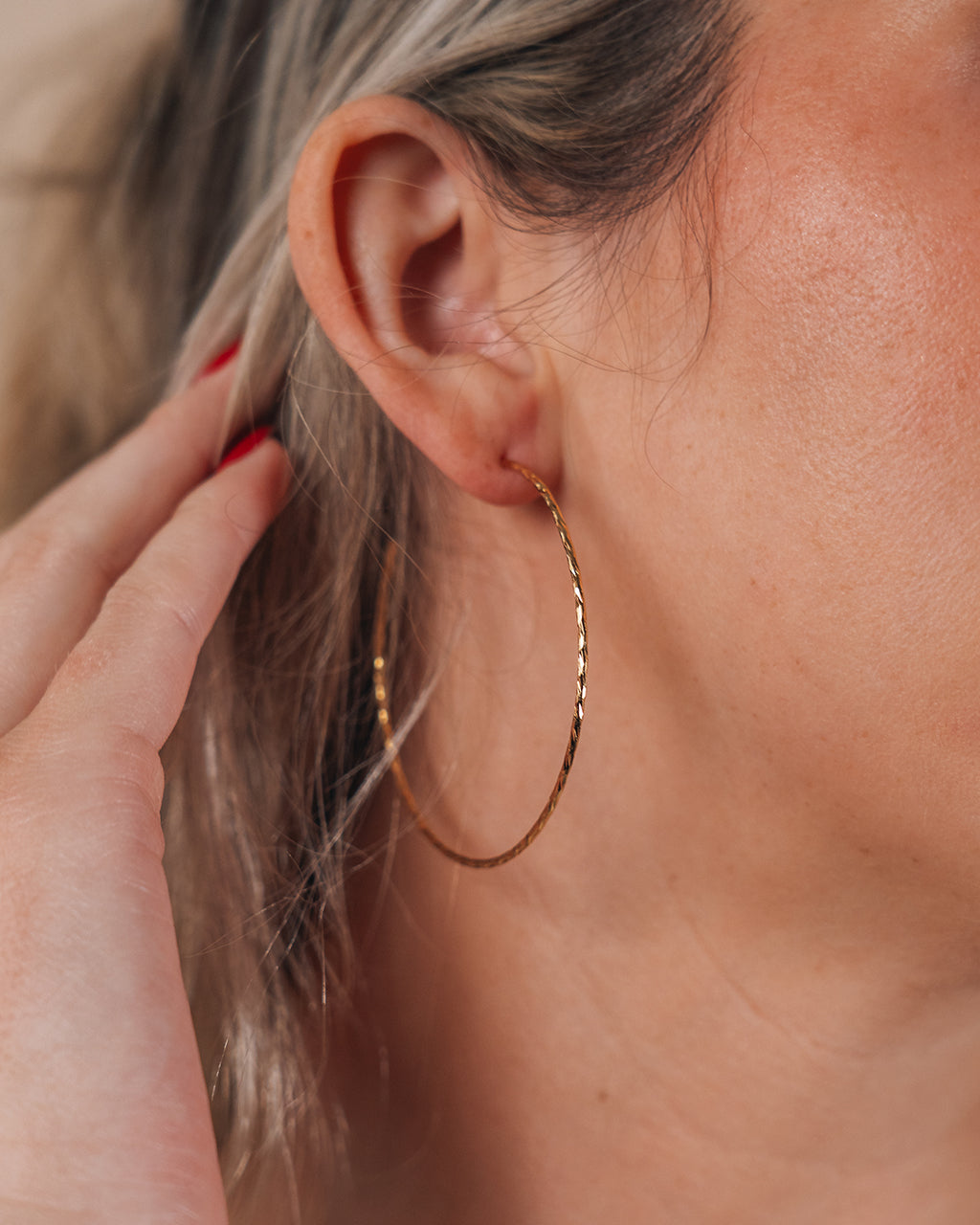 Textured Hoops - view 6