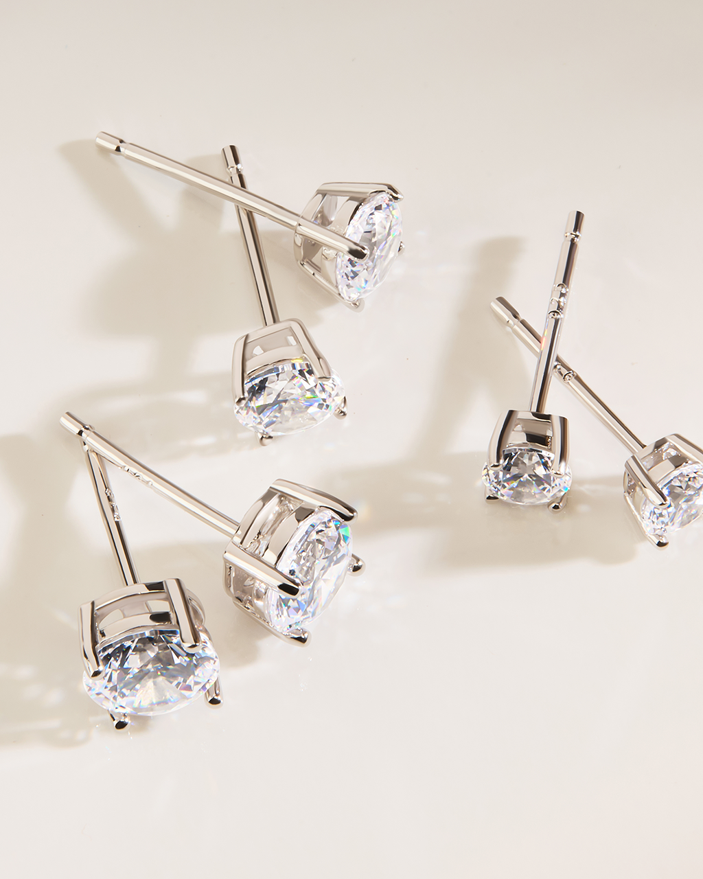 CZ Stud Earring Set - view 2