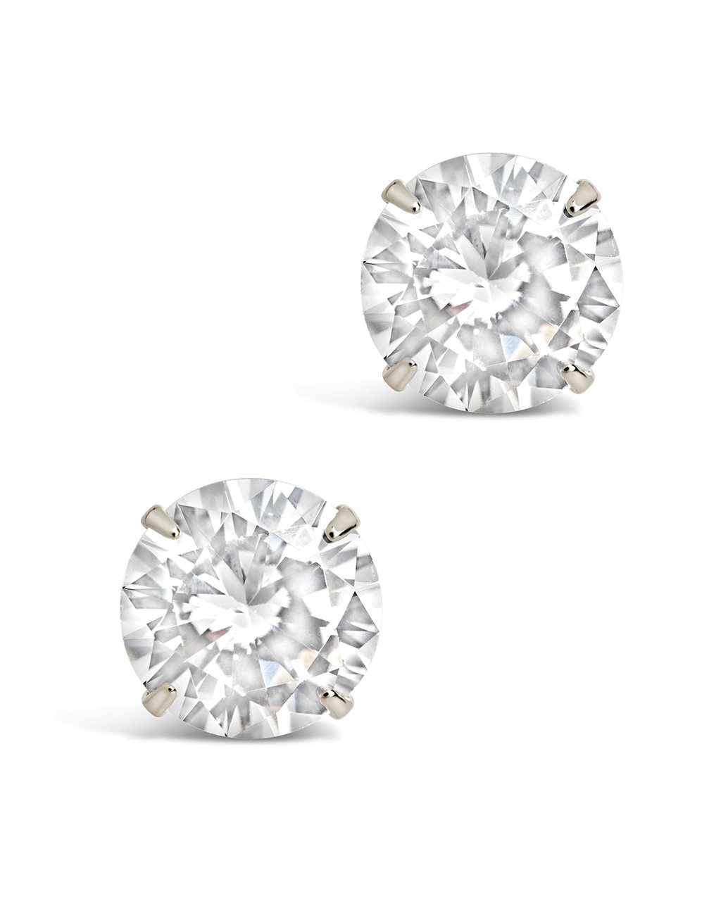 Everyday Essential CZ Studs in 4mm