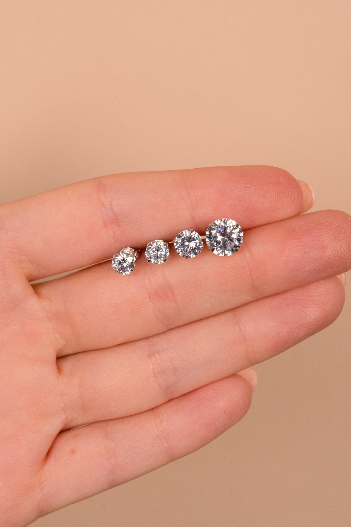 Everyday Essential CZ Studs - view 6