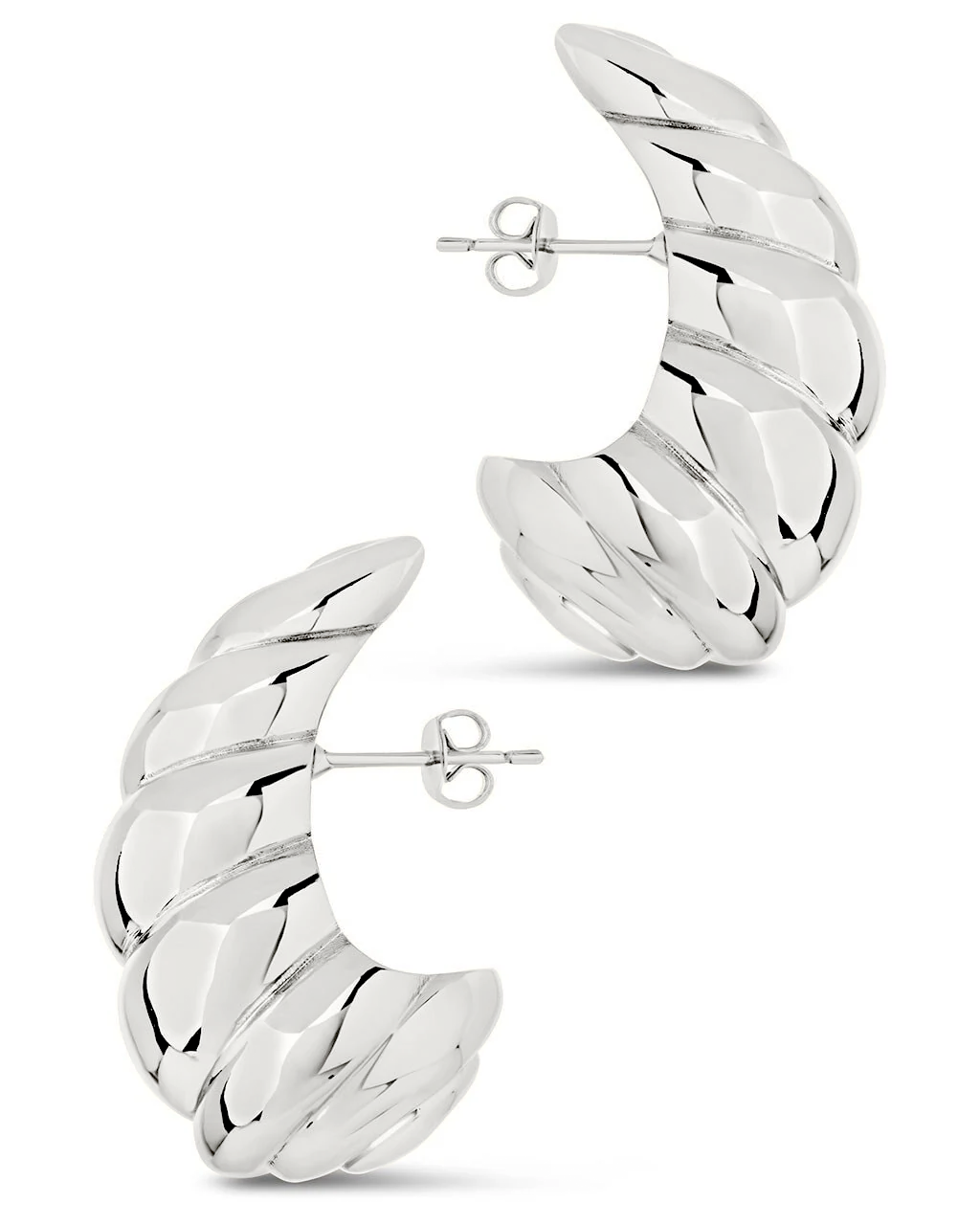 Bobine Statement Stud Earrings - view 5