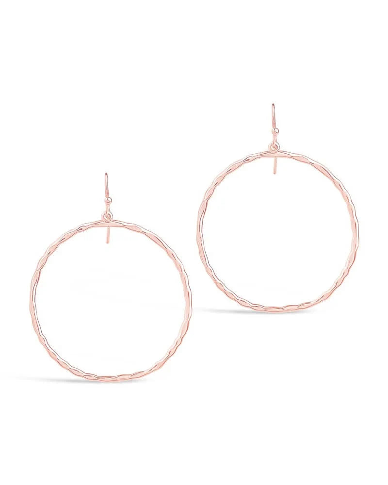 Gold and Silver Dangle Earrings - view 9