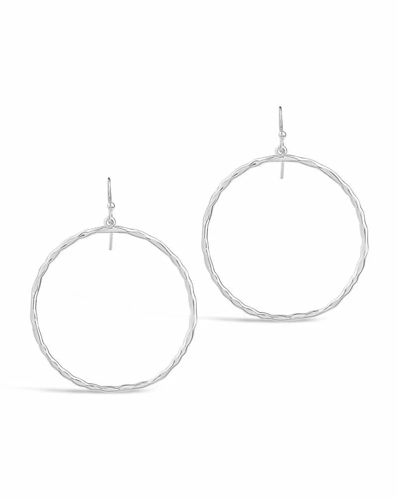Gold and Silver Dangle Earrings - view 6
