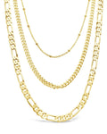 Simple Layered Chains in Gold