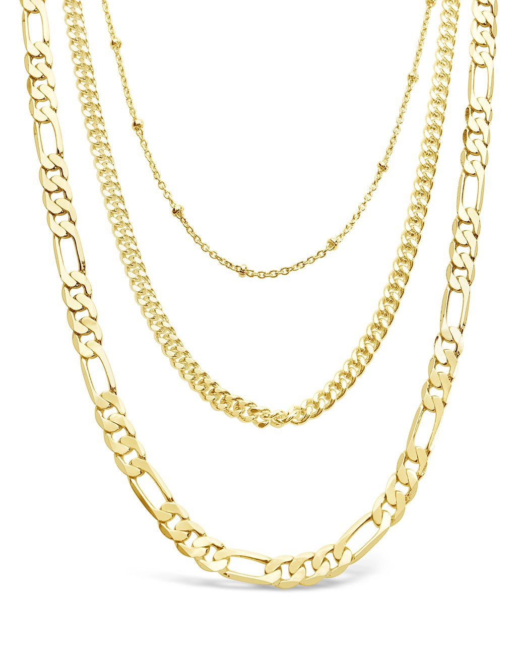 Simple Layered Chains in Gold