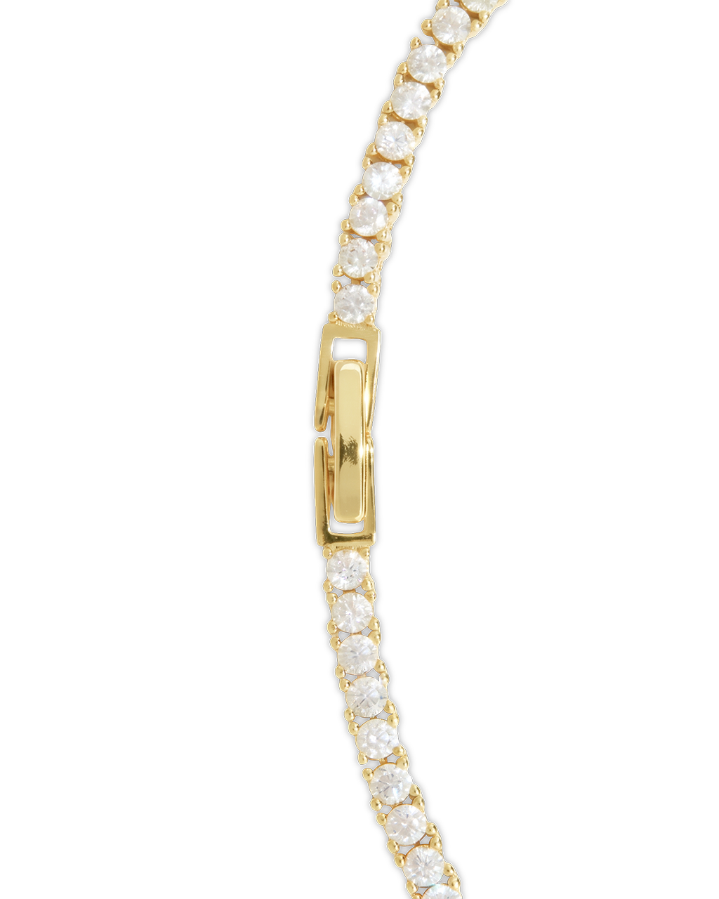 Cecil CZ Tennis Necklace - view 5