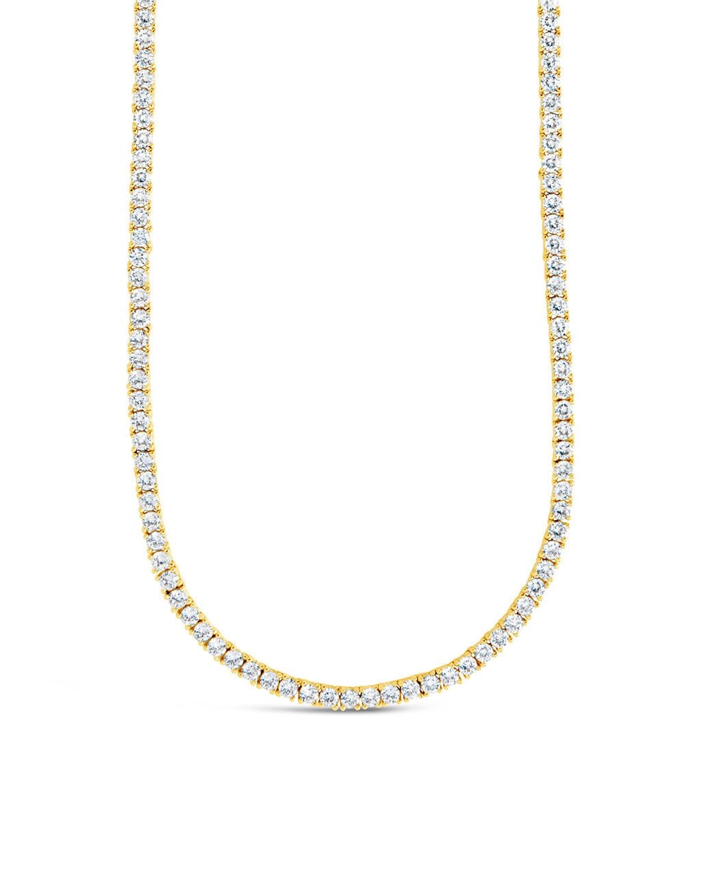 Cecil CZ Tennis Necklace - view 6