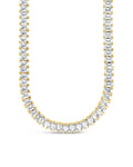 Marisol CZ Tennis Necklace in Gold