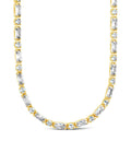 Georgia CZ Tennis Necklace in Gold