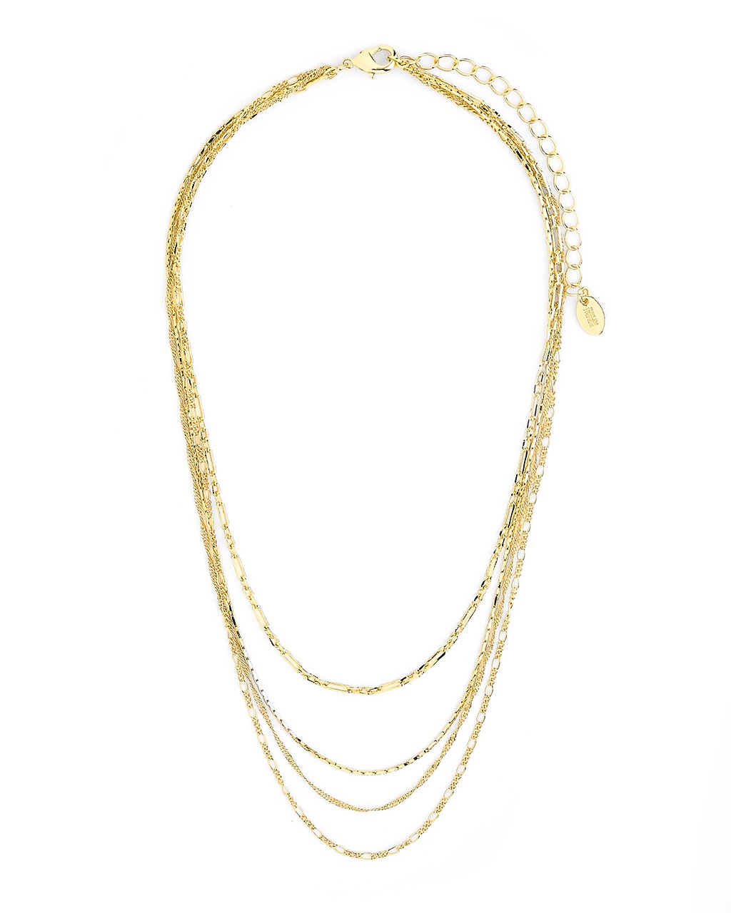 Multi Chain Layered Necklace - view 6