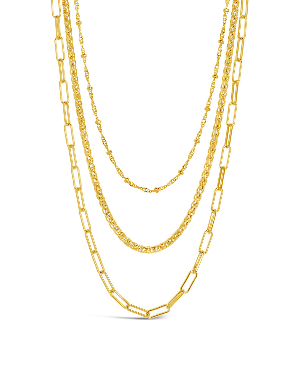 Parisa Layered Chain Necklace - view 7