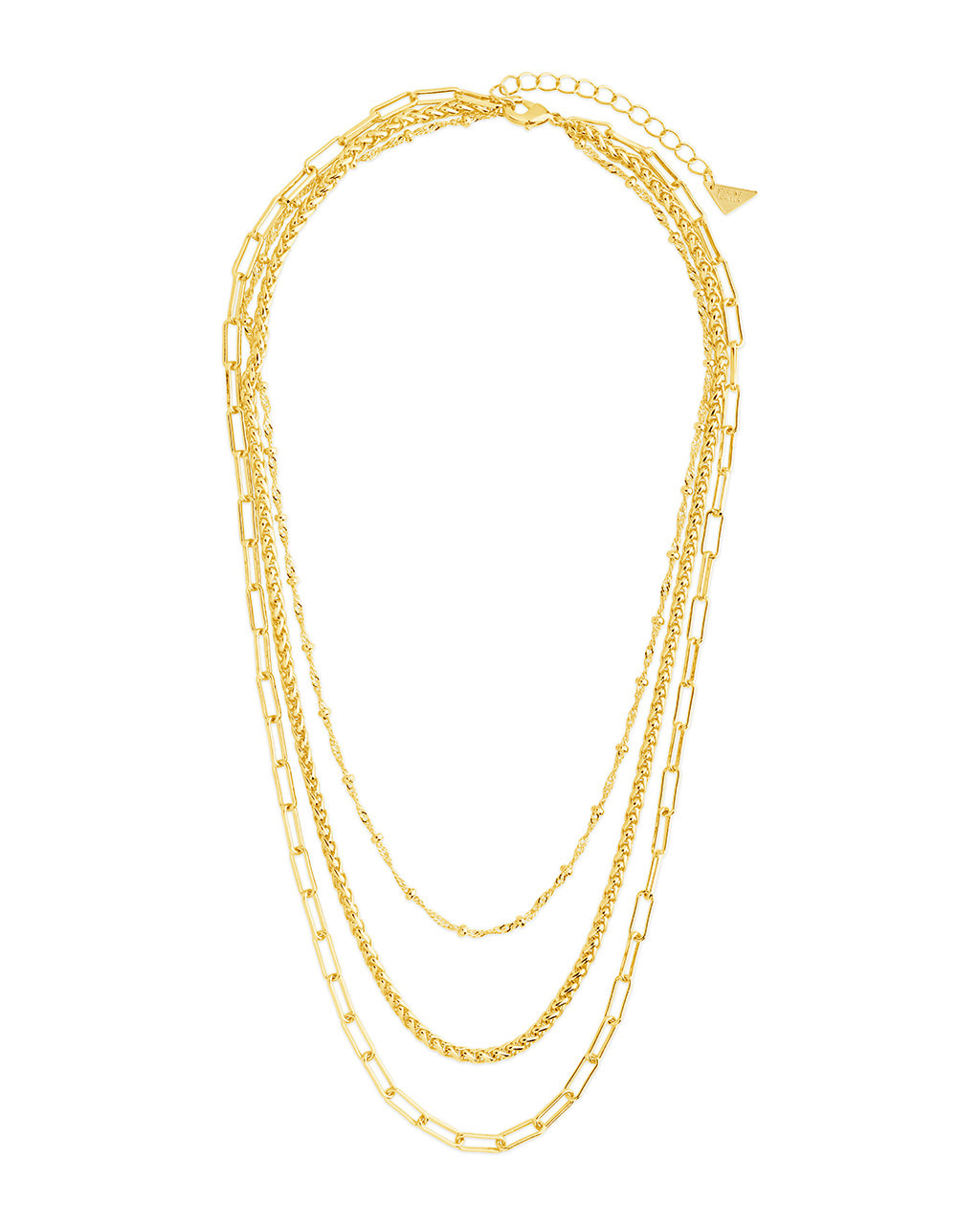 Parisa Layered Chain Necklace - view 6