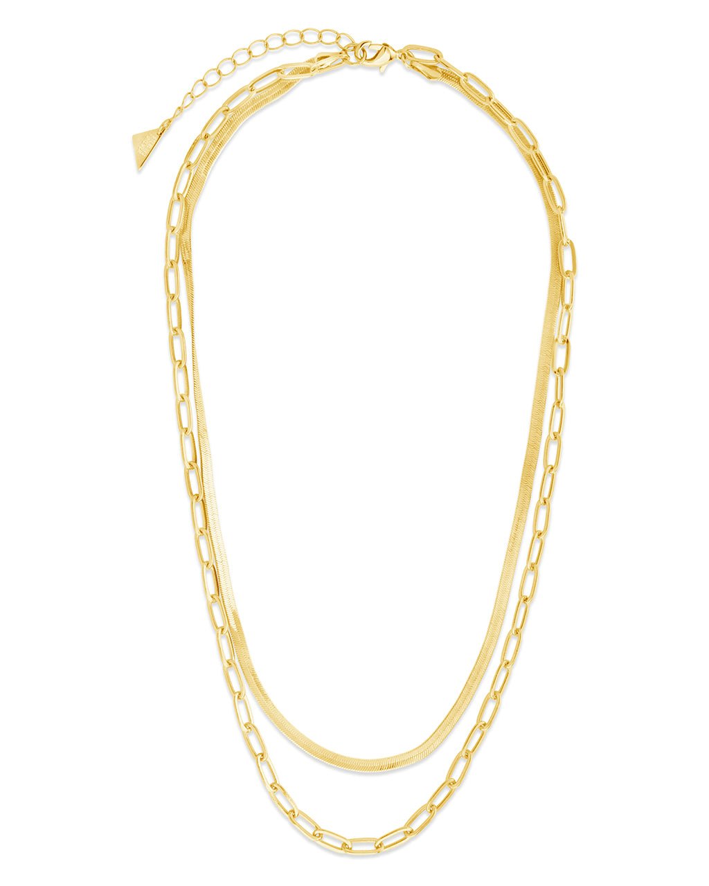 Brinley Layered Chain Necklace - view 6