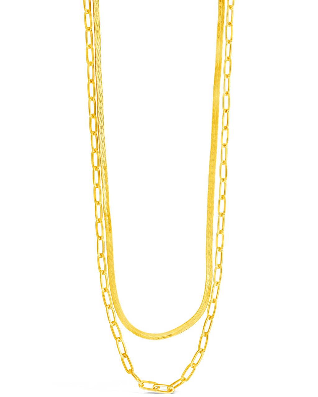 Brinley Layered Chain Necklace - view 7