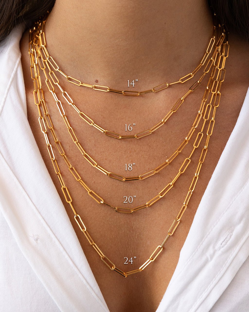 Paperclip Chain Necklace - view 8