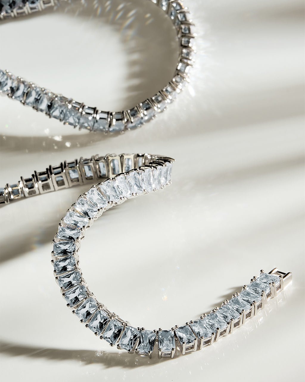 Marisol CZ Tennis Necklace - view 2