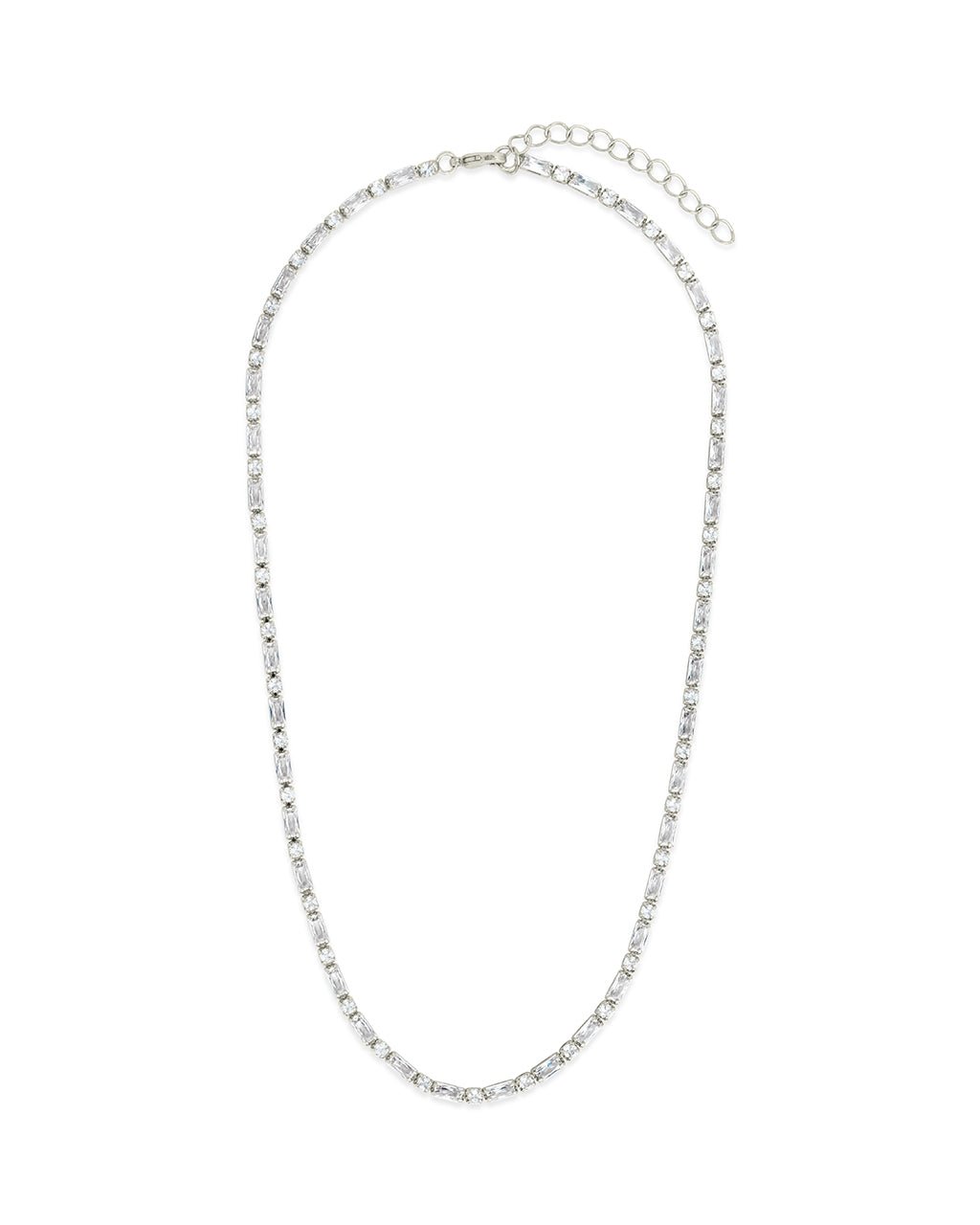Georgia CZ Tennis Necklace - view 10