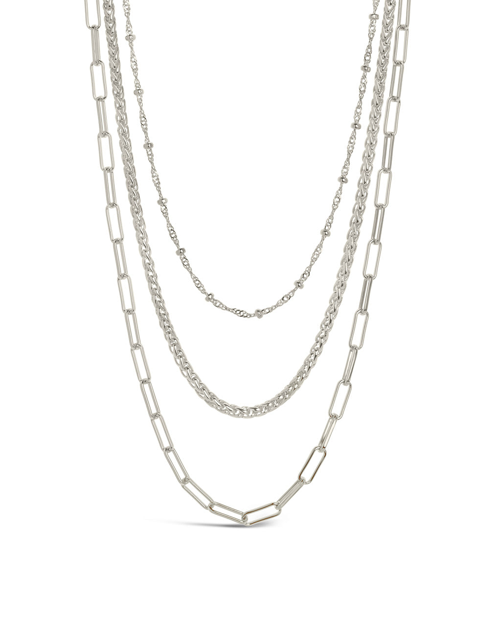 Parisa Layered Chain Necklace - view 8