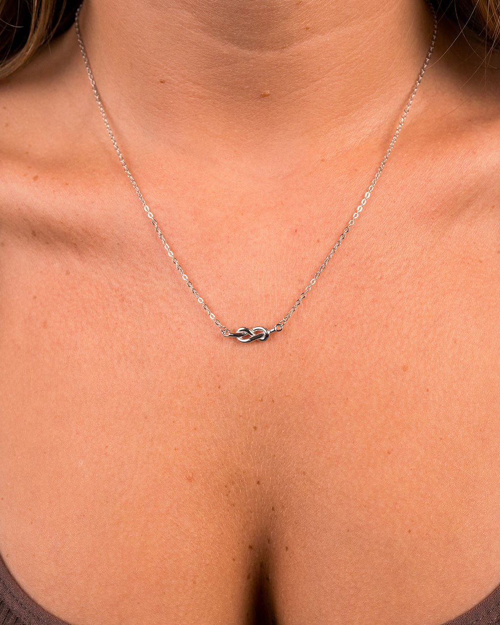 Infinity Love Knot Necklace - view 7