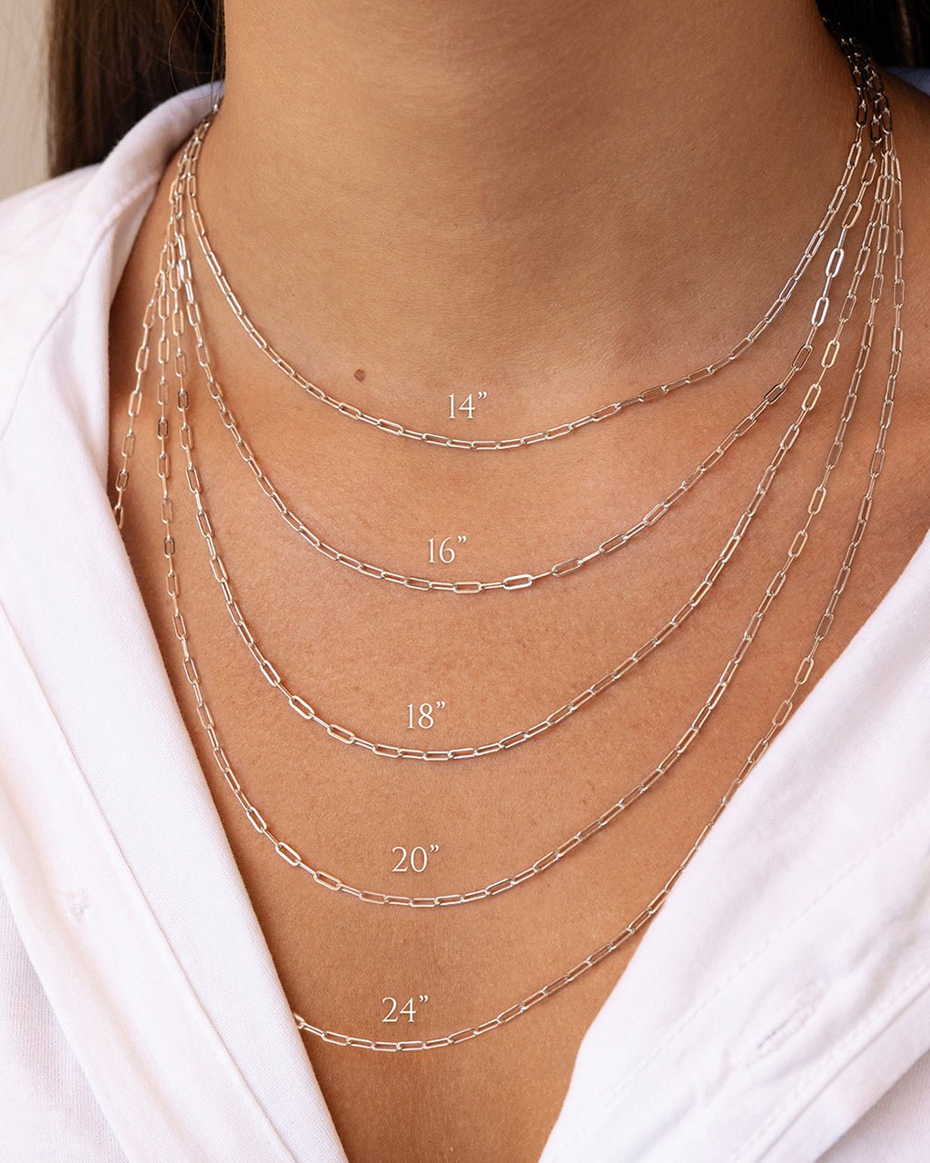 Paperclip Chain Necklace - view 7