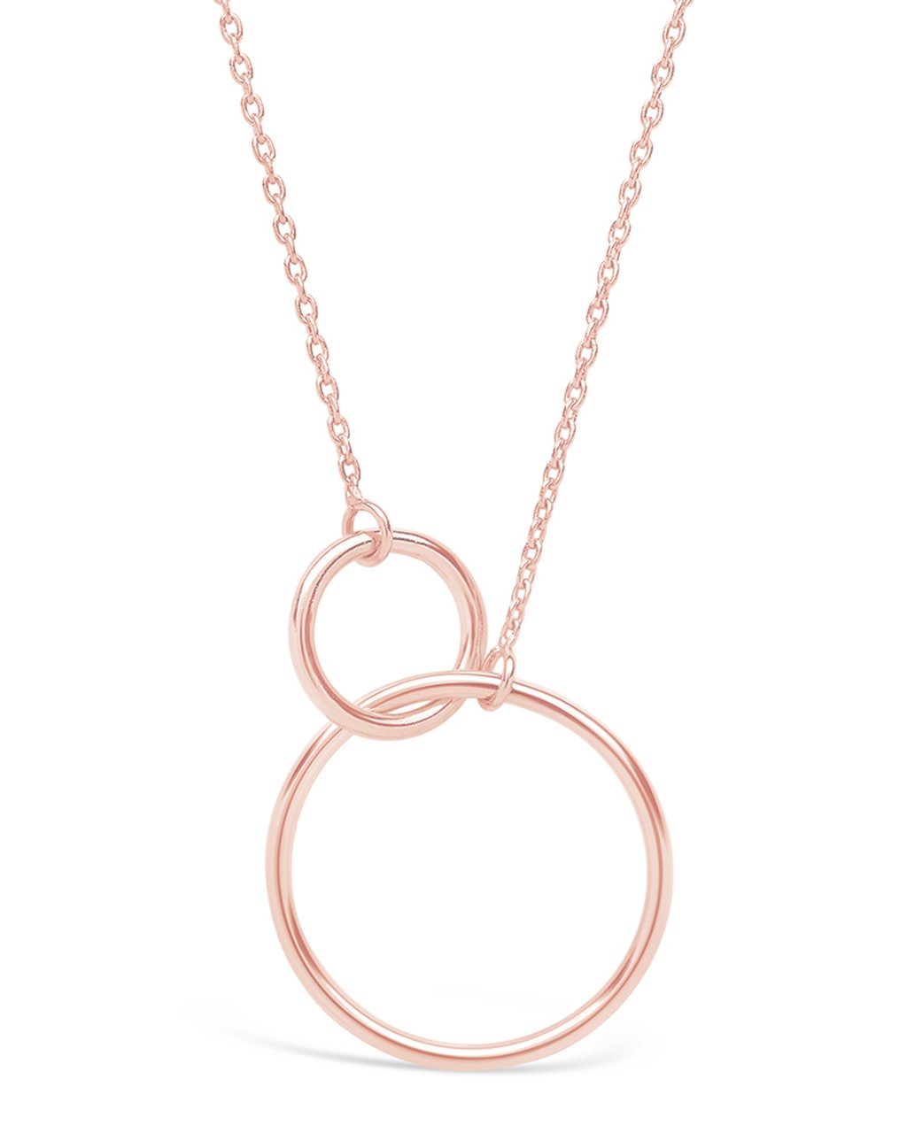 Interlocking Open Circle Pendant - view 6