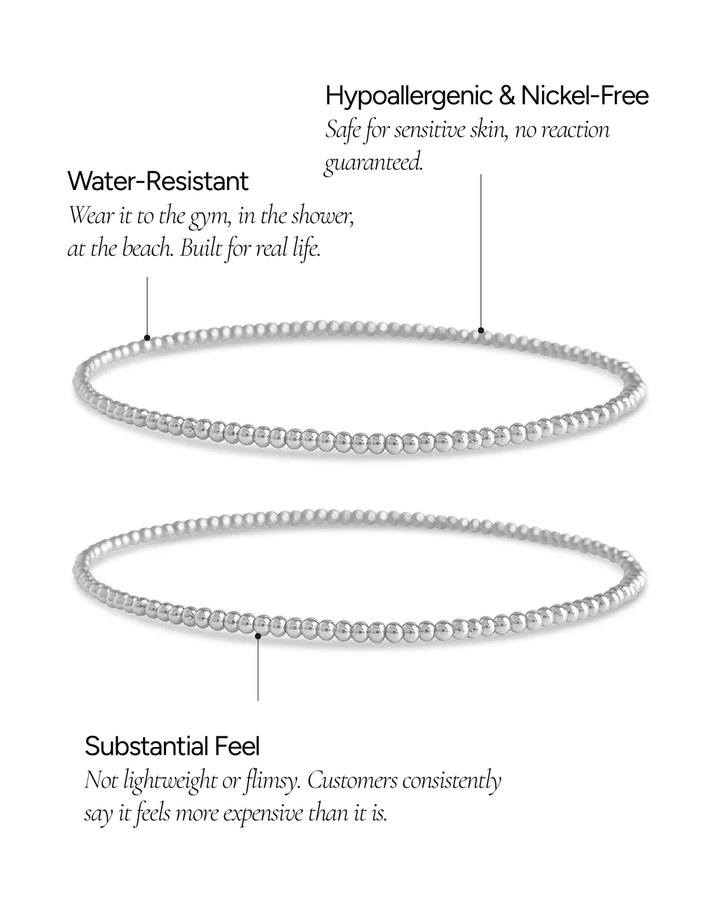 Beaded Stretch Bracelet Sets - view 5