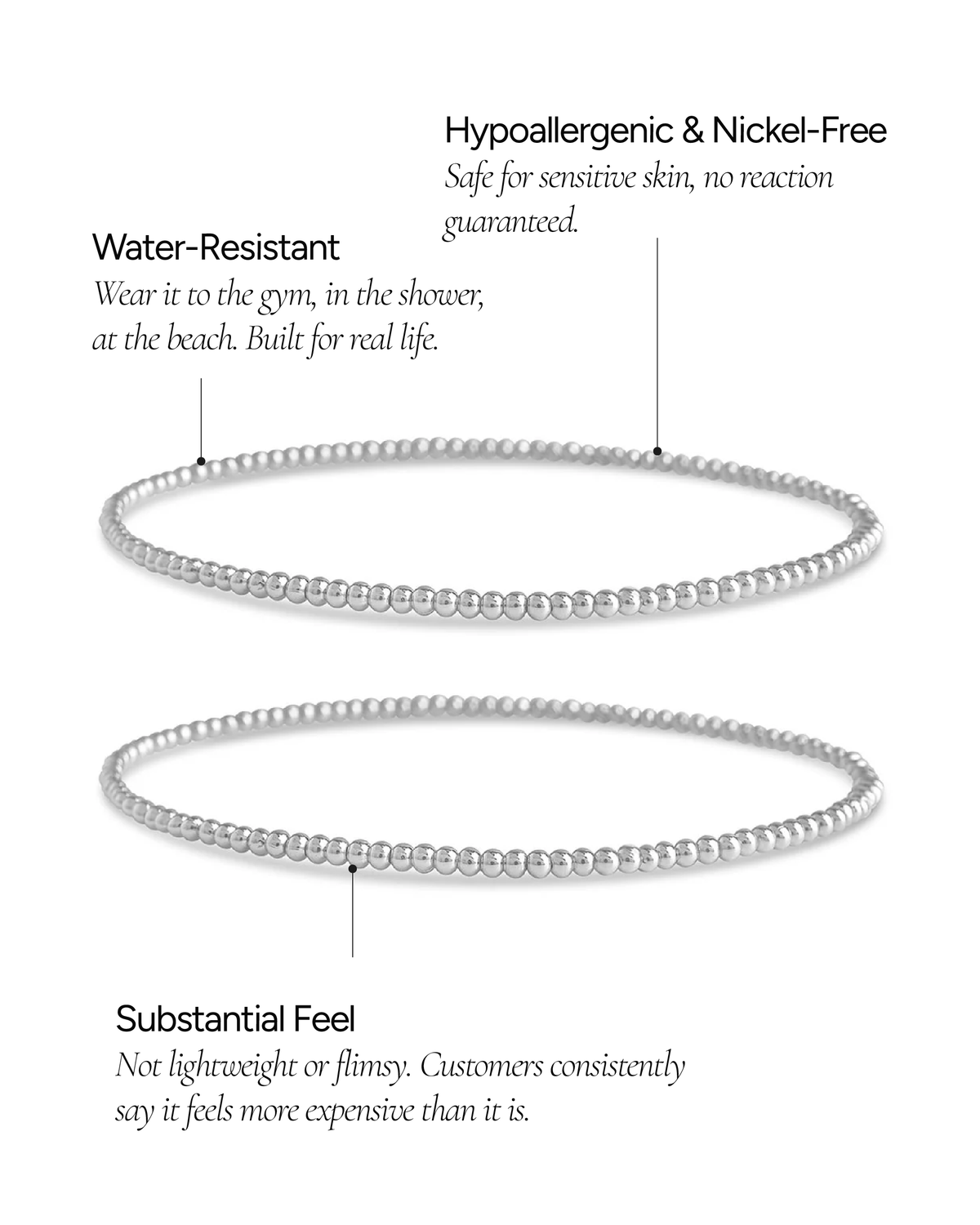 Beaded Stretch Bracelet Sets - view 5