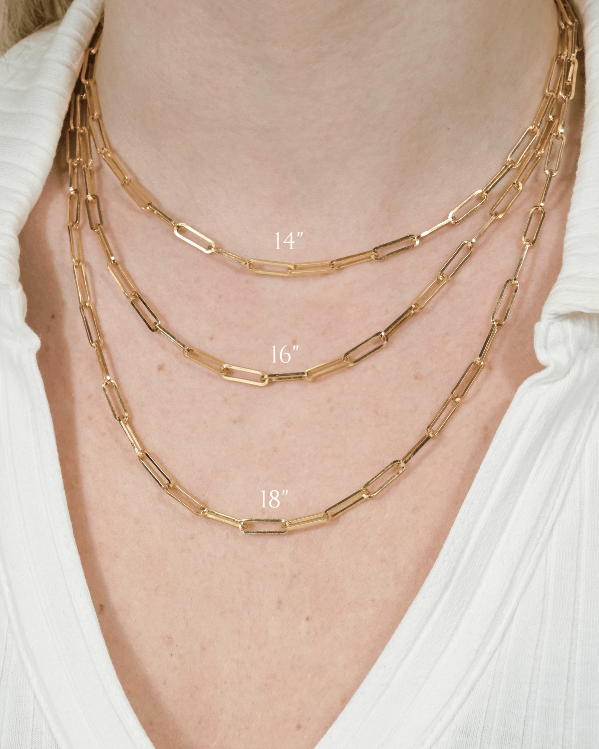 Paperclip Chain Necklace - view 9