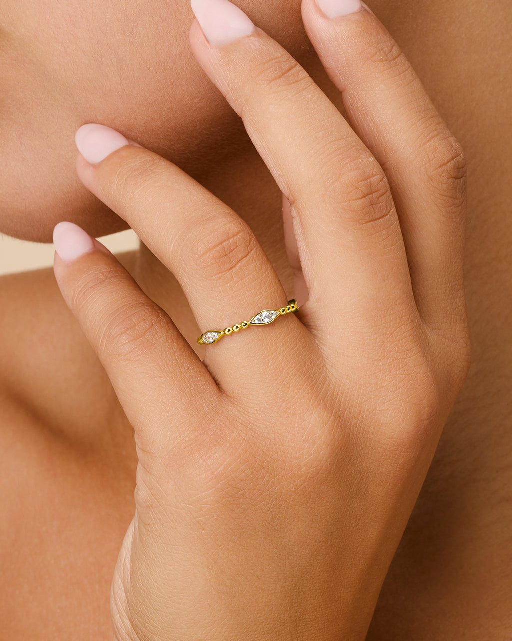 Lydia CZ Bubble Ring - view 6