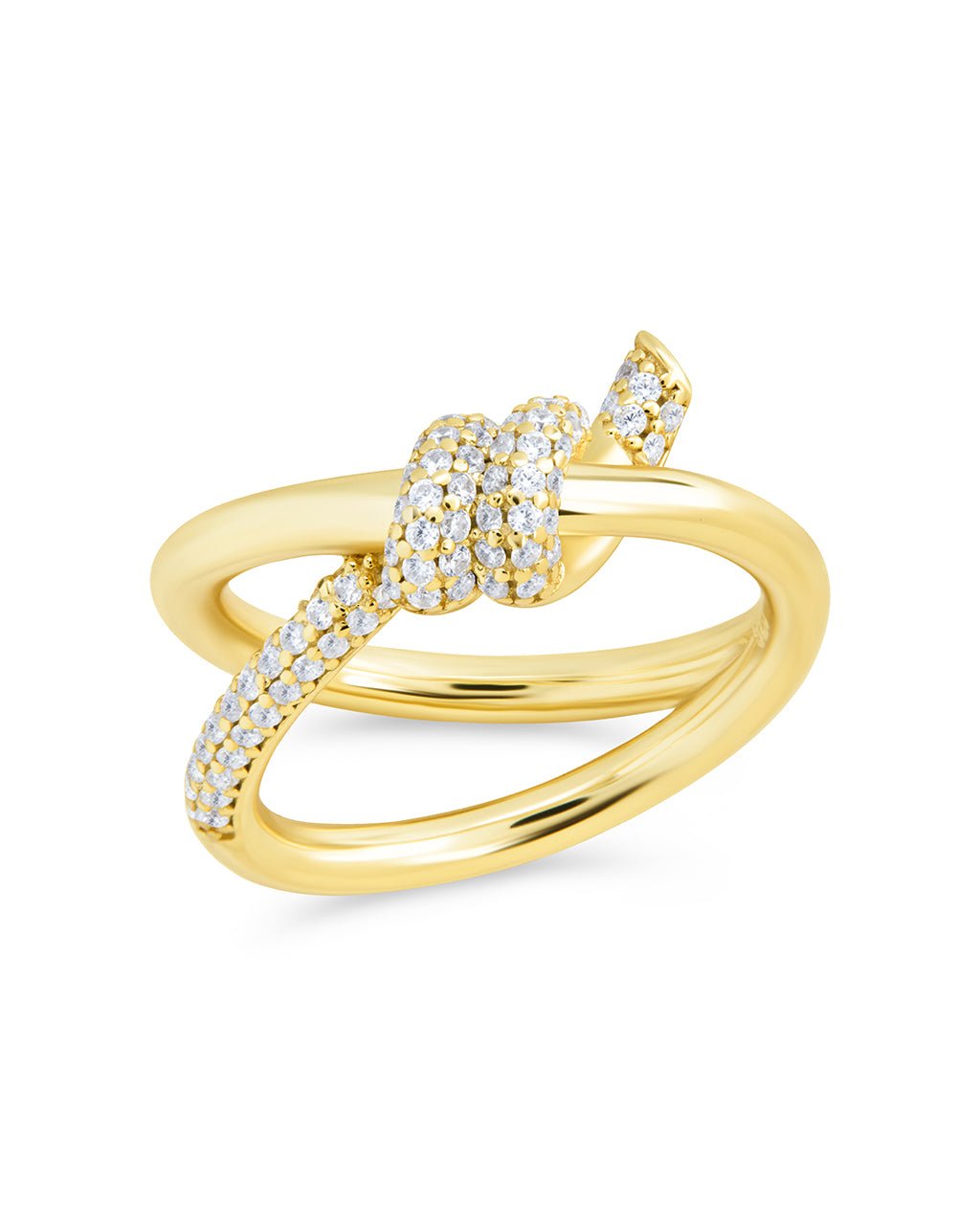 Irene CZ Twisted Ring - view 5
