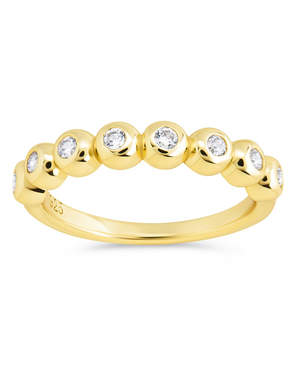 Trisha CZ Bezel Ring - view 7