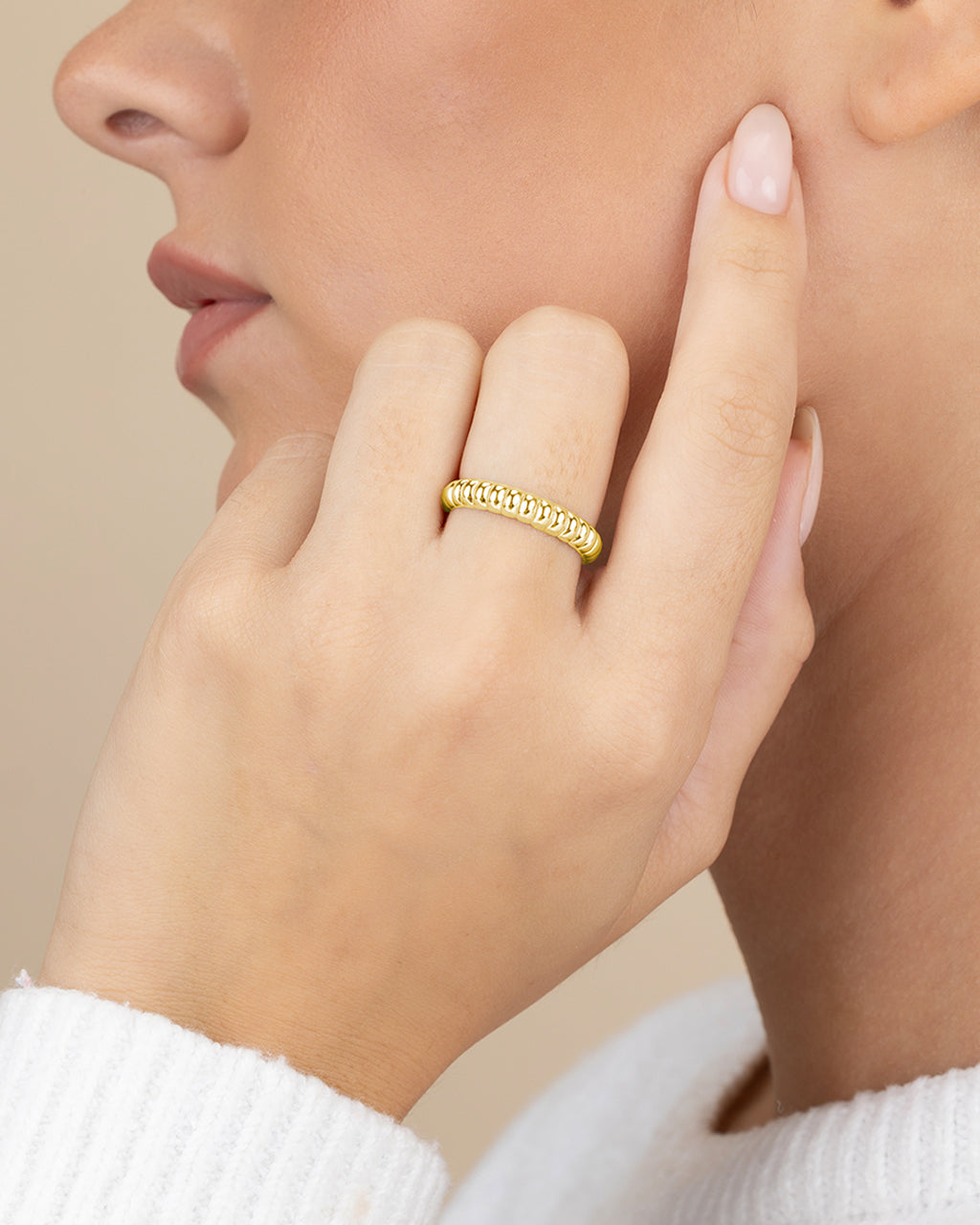 Bubble Band Ring - view 7