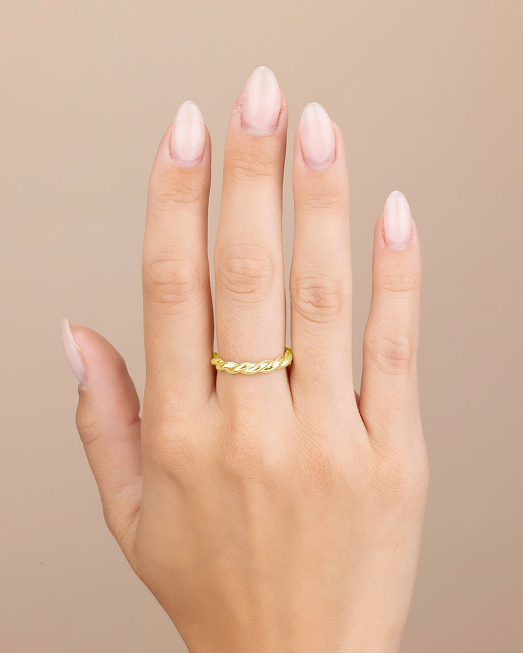 Nixie Twist Band Ring - view 5
