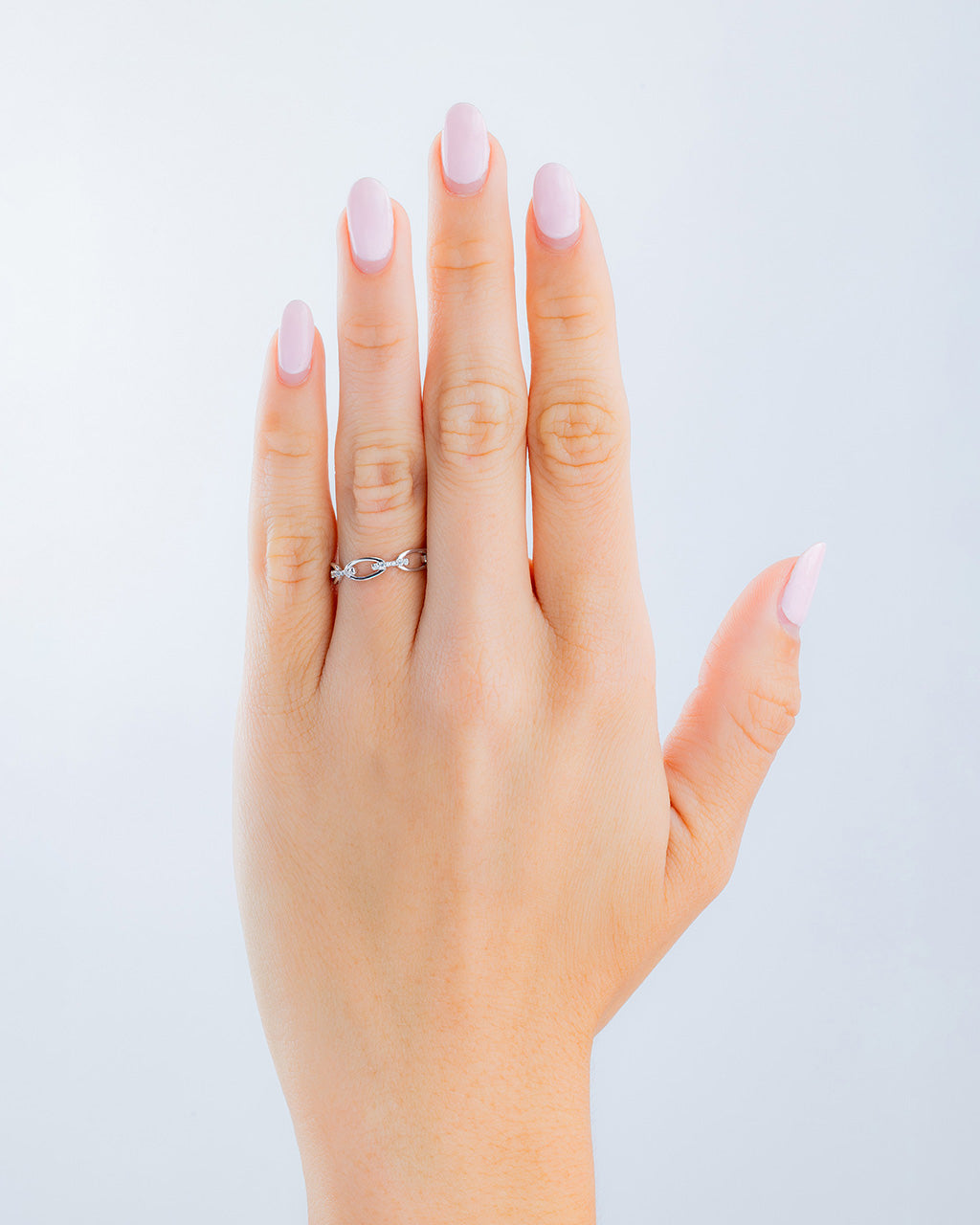 Open Chain Link Ring - view 5