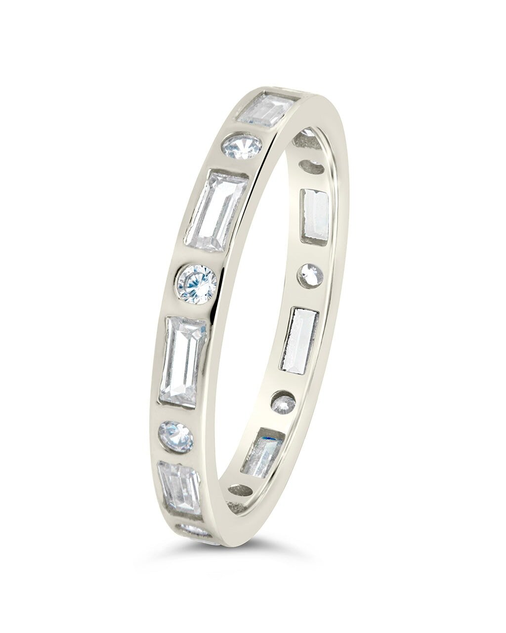 Ethel CZ Band Ring - view 7
