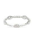 Lydia CZ Bubble Ring in Silver
