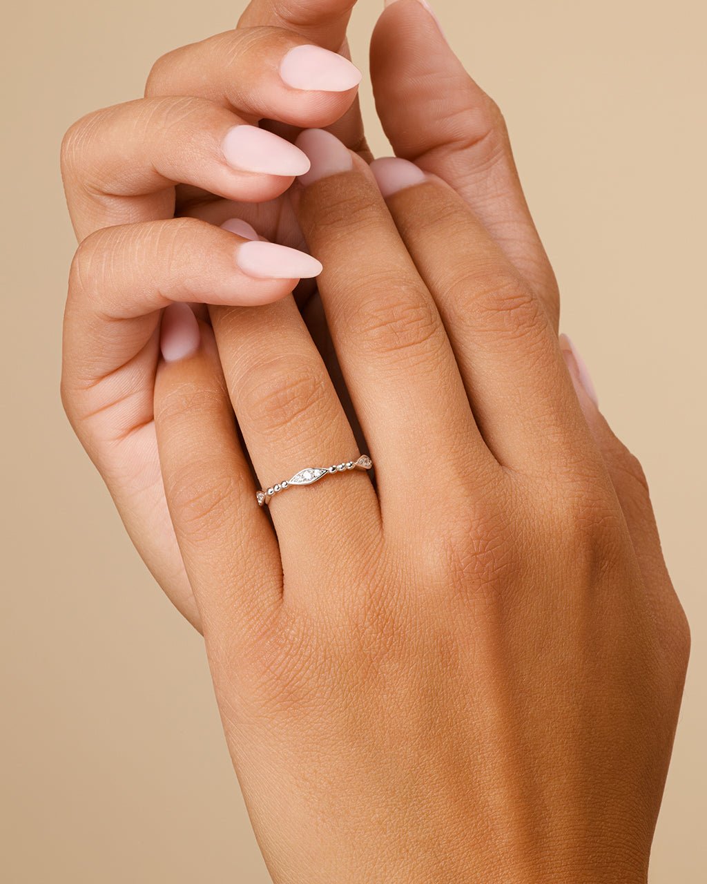 Lydia CZ Bubble Ring - view 3