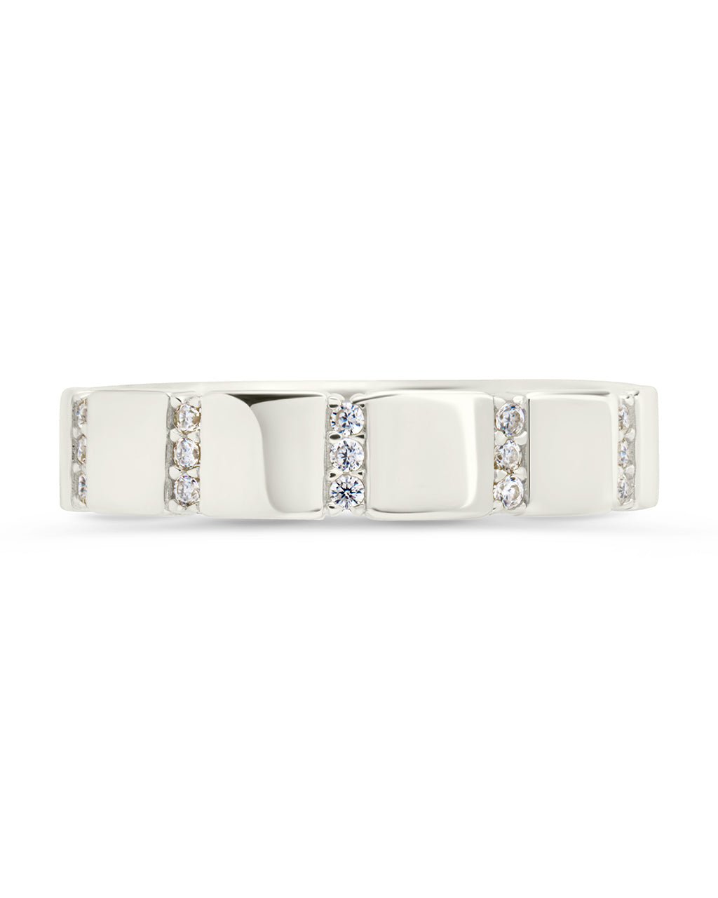 Bradley CZ Ring in Silver