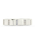 Bradley CZ Ring in Silver